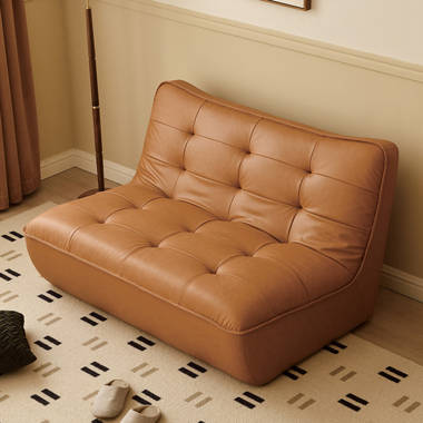 Greta recycled outlet leather lounge chair